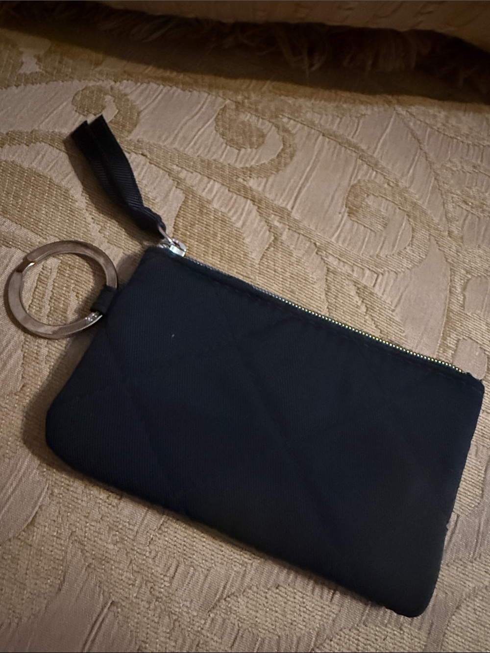 🌟 Vera Bradley Performance Twill Zip ID Case Wallet – Classic Black preloved 🌟